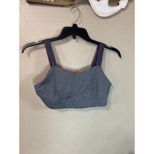 FABLETICS Savannah Low Impact Sport Bra Adjustable Straps Gray Size M (no Size)